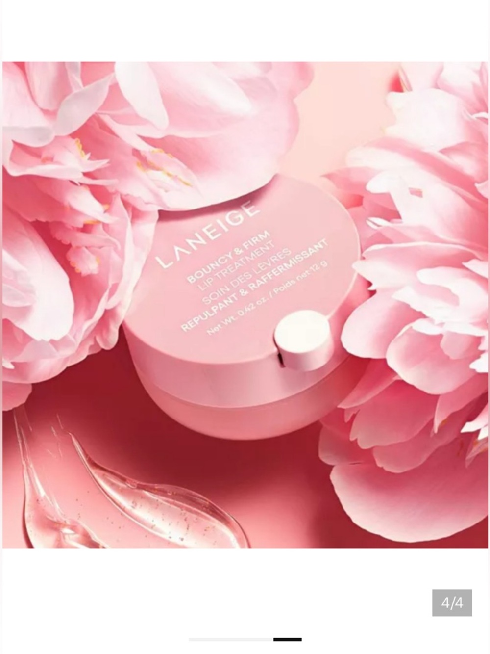LANEIGE Bouncy & Firm Lip Treatment - brand new in box 0.42 oz /